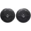 imageRockville Pair MS525B 525quot 400W Marine Boat Speakers 4 Ohm Waterproof IP56 Black Durable ABS Grill 87dB Sensitivity for Marine and Outdoor UseBlack