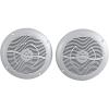 imageRockville Pair RMC65B 600W 65quot Marine Boat Speakers 4Ohm Waterproof 2Way Audio Durable Build for Boats and Outdoor AdventuresSilver