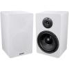 imageRockville Pair RockShelf 64W V2 400w White 65quot Bookshelf Speakers 4 Ohm Kevlar Woofer Silk Dome Tweeter WallMountable for Home Theater and Stereo AudioWhite