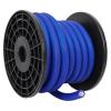 imageRockville R0G20BLUE 0 Gauge 20ft Car Amp PowerGround Wire Cable High Current Transfer UltraFlexible PVC Jacket Noise Reduction for Car Audio EnthusiastsBlue