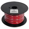 imageRockville R4G20BLUE 4 AWG 20 Ft Car Amp Power and Ground Wire Spool UltraPure Copper Flexible PVC Jacket Blue Cable for Car Audio Amplifier InstallationRed