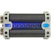 imageRockville RFC50F v2 50 Farad Car Audio Capacitor 3Digit Super Bright Blue LED Voltage Display Polarity Alerts HeavyDuty Terminals for Car Audio Systems