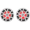 imageRockville RKL80MW Marine Boat Speakers 8quot 2Way 900W per Pair IP66 Waterproof LED Lights HighFidelity Sound for Boats and Outdoor UseWhite