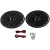 imageRockville RMSTS69B 1000W 6x9 2Way Marine Speakers Waterproof PEI Dome Tweeter HighPower for Boats and Outdoor Use PairBlack