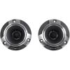 imageRockville RT5 Aluminum Tweeter Pair 28quot 120W 4 Ohms Titanium Diaphragm Kapton Voice Coil High Sensitivity CEA Perfect for Car and Pro AudioPair with Wire Groove