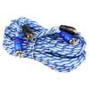 imageRockville RTR172 17 Foot 2 Channel RCA Cable 100 Copper Twisted Pair Split Pin Dual Shielding for Home Audio DJ and Car Audio Setups2 Channel