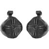 imageRockville RWB90W Pair 8quot 600W Peak200 RMS Marine Wakeboard Tower Speakers 360 Degree Swivel Waterproof HighFidelity Sound Stainless Steel Hardware for Boats ATVs and UTVsBlack