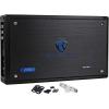 imageRockville RXM8BTW 8Channel 1500W Marine Amplifier Bluetooth DynoCertified 750W RMS MarineGrade Build Compact 67quotx2quotx115quot for Boat and Marine AudioBlack