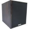 imageRockville Rock Shaker 10 Wood 10quot Subwoofer 600W Peak300W RMS Powered Home Theater Sub Deep Bass MDF Cabinet Adjustable Controls for Movies and MusicDark Wood