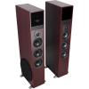imageRockville TM150W Powered Home Theater Tower Speaker System White 1000W 10quot Subwoofers Bluetooth USBSD Playback FM Radio Remote Control Karaoke Ready Perfect for Home EntertainmentCherry