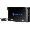 imageRockville dB11 1400W Peak350W RMS Mono 2Ohm ClassD Car Amplifier Wired Bass Remote Compact Size Low THD for Powerful Car Audio