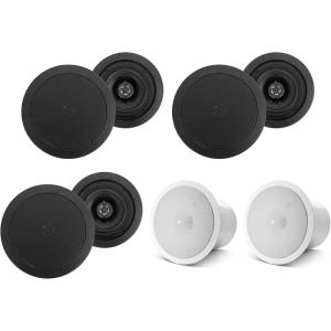 image6 HC55 525quot 300 Watt Black inCeiling Home Theater SpeakersJBL Subwoofers