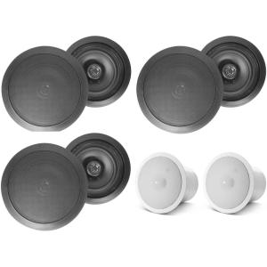 image6 HC655 65quot 500 Watt Black inCeiling Home Theater SpeakersJBL Subwoofers