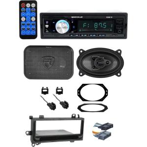 imageDigital Media ReceiverFront 4x6 SpeakersWire Kits for 9702 Jeep Wrangler TJ