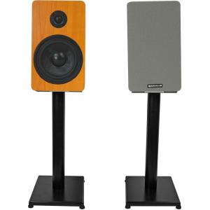 imagePair Rockville RockShelf 54C Classic 525quot Home Bookshelf Speakers w21 Stands