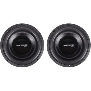 imageRockville 2 Destroyer 12D2 12quot Competition Car Audio Subwoofers USA Voice Coils