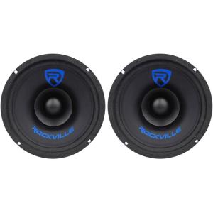 imageRockville 2 RM68SP 65 240W MidRange Car Speakers 8 Ohm CEA Compliant
