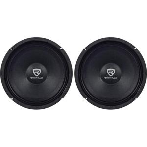 imageRockville 2 RM84PRO 8quot 4 Ohm 600 Watt SPL Midrange MinBass Car Speakers