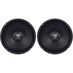 imageRockville 2 RM88PRO 8quot 8 Ohm 600 Watt SPL Midrange MidBass Car Speakers