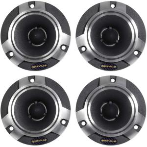 imageRockville 4 RT5 28quot Aluminum CarPro Tweeters w Titanium DiaphragmKapton VC