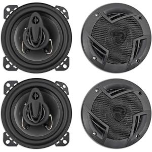 imageRockville 4 RV43A 4quot 3Way Car Speakers 1000 Watts  140w RMS CEA Rated Total