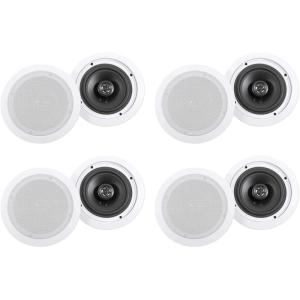 imageRockville 8 HC65516 65quot 500 Watt inCeiling Home Theater Speakers 16 Ohm