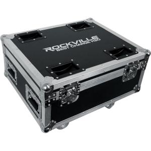 imageRockville BEST CHARGE H2O Charging Case for 6 BEST PAR H2O Lights Stackable BuiltIn Wheels Durable AluminumPlywood Design for DJs and Event Lighting