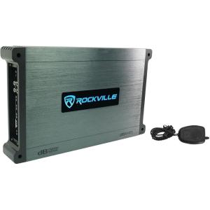imageRockville DBM45 2000W Peak500W DynoCertified RMS 4Channel Marine Amplifier Waterproof ampamp Rustproof Adjustable Crossover Bandpass ampamp Subsonic Filters Bridgeable for BoatsYachts