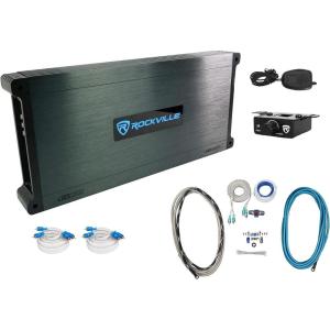 imageRockville DBM65 6Channel 2600w Rated MarineBoat AmplifierAmp Wire Kit