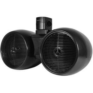 imageRockville DWB80B Dual 8quot 800W Marine Wakeboard Tower Speakers 4 Ohm ABS Enclosure Titanium Tweeter 360 Degree Swivel Mount Black for Boats Jeeps ATVs ampamp UTVsBlack