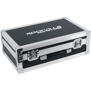 imageRockville MINI RF1 CHARGING CASE for 8 MINI RF1 Lights Durable Rolling Hard Case BuiltIn Power Strip Stackable Perfect for Transport ampamp Charging