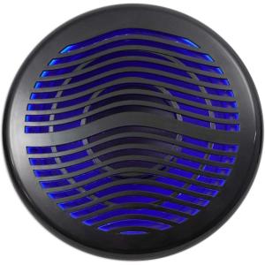 imageRockville MS12LW 2800W Peak  700W RMS 12quot Marine Subwoofer Dual 4 Ohm Waterproof Design LED Lighting HighPower Bass for Boats and Marine Audio SystemsBlack