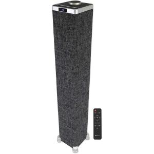 imageRockville ONETower 200W Peak  60W RMS AllinOne Tower Bluetooth Speaker System HDMI ARC Optical RCA USB Playback for Home Theater and Music StreamingBlack