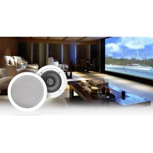 imageRockville Pair HC65516 65quot 500 Watt inCeiling Home Theater Speakers 16 Ohm Aimable Tweeter Paintable Grills HighFidelity Audio for Home Theater and MultiRoom Systems