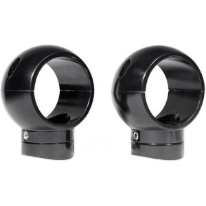imageRockville Pair MacSwivelB 360 Degree Swivel Clamp Mounts AircraftGrade Aluminum ToolFree Adjustment MarineGrade for MAC525 MAC65 MAC69 MAC80 MAC90 Tower PodsBlack