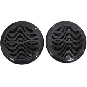 imageRockville Pair RMC65B 600W 65quot Marine Boat Speakers 4Ohm Waterproof 2Way Audio Durable Build for Boats and Outdoor AdventuresBlack