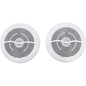 imageRockville Pair RMC65B 600W 65quot Marine Boat Speakers 4Ohm Waterproof 2Way Audio Durable Build for Boats and Outdoor AdventuresWhite