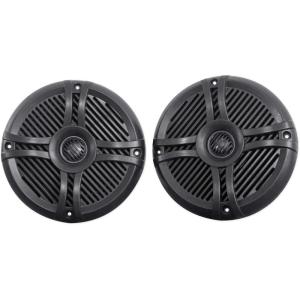 imageRockville Pair RMSTS65B 800W 65quot 2Way Marine Boat Speakers 4 Ohm Waterproof UVResistant PEI Dome Tweeter for Marine and Outdoor UseBlack