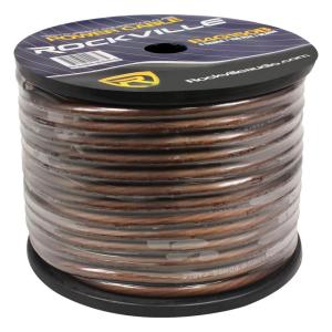 imageRockville R4G150B 4 AWG 150 Ft Black Car Amp Power or Ground Wire Spool Copper Conductor Flexible PVC Jacket High Current for Car Audio Installers and EnthusiastsBLACK
