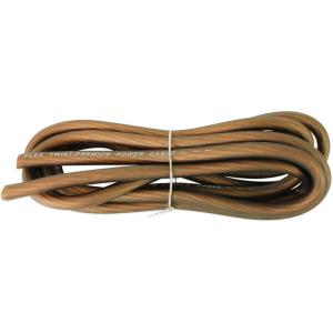 imageRockville R8G6B 8 Gauge 6ft Black Car Amp PowerGround Cable OxygenFree Copper Flexible SuperFlex Design Durable PVC Jacket for Car Audio Systems