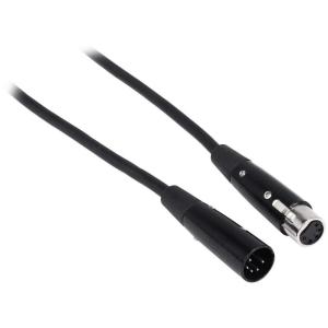imageRockville RDX5M10 5Pin DMX Lighting Cable 10ft 100 OFC Copper Durable Build Reliable Signal Flexible Design for DJs and Stage Lighting Professionals