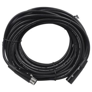 imageRockville RDX5M50 50 5Pin MaleFemale DMX Lighting Cable 120 Ohm 100 OFC Copper NickelPlated Connectors EMIRFI Shielding for Stage Lighting Professionals