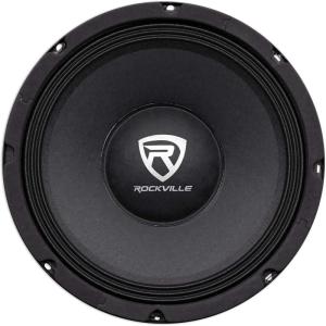 imageRockville RM104PRO MidRange Pro Car Speaker 10 600W 4 Ohm MidBass Kevlar Cone Open Basket CEA Compliant 56oz Magnet Perfect for Car Audio
