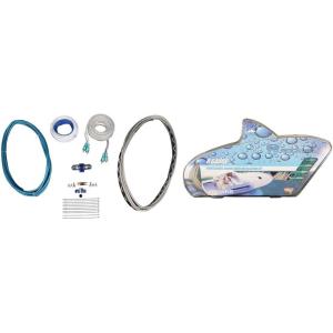 imageRockville RMWK8 8 AWG Marine Amplifier Installation Kit Waterproof Fuse Holder OFC RCA Cable for Boat and ATV Audio Systems