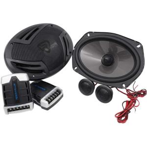 imageRockville RV692C 6x9quot Component Car Speakers 1000W 4 Ohm Rich Bass CEA Rated Polypropylene Woofer Butyl Rubber Surround Perfect for Car Audio