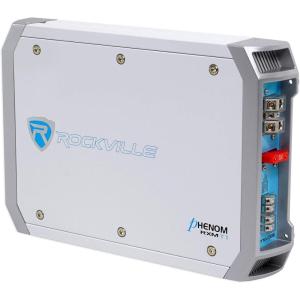 imageRockville RXMT1 1500W Peak  370W RMS Marine 2 Channel Amplifier Waterproof Coating Class AB Circuitry for Boats and Marine Audio