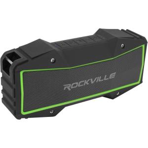 imageRockville Rock Everywhere 15W Portable Bluetooth Speaker IPX6 Splashproof TWS Linking Long Battery Life for Outdoor and Indoor Use