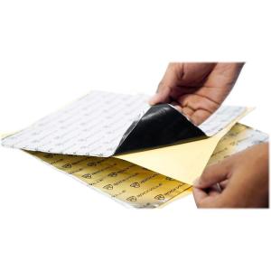 imageRockville Rockmat RM3 2 12x12 Butyl Rubber Sound DampeningDeadening Car Kit Silver