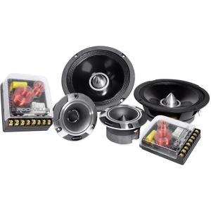 imageRockville X65C 65quot Competition Car Audio Speakers 1000W CEA Titanium Tweeters Audiophile Crossovers Aluminum Bullet Perfect for Car AudioSpeakers
