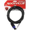 image2 Rockville SPGN124 12quot Passive 2400W DJ PA SpeakersStandsCablesCarry Bag